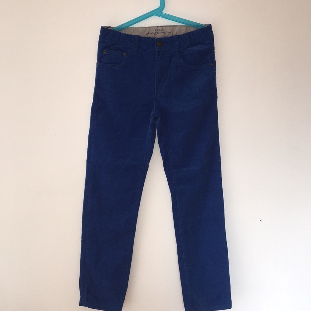 Blue corduroy pants from H&M kids, size 9/10Y